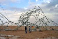 Cataluña: Los devastadores efectos del hielo en las líneas eléctricas.
